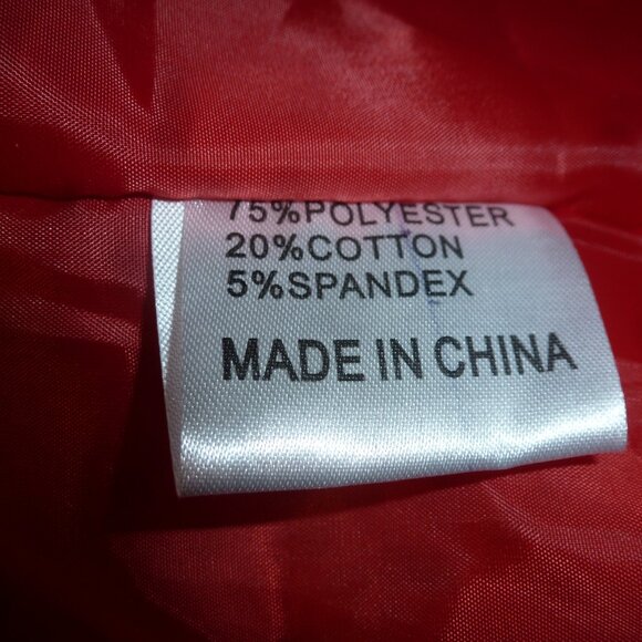 NEW! ZYFG Free Light Zippered & hooded  red puffy jacket Sz L - Picture 9 of 12